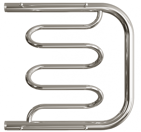 Водяной полотенцесушитель Двин Dw с полочкой (1") 50/50