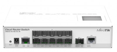 Коммутатор Mikrotik, CRS212-1G-10S-1S+IN