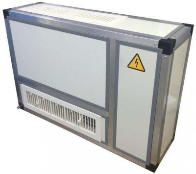 Приточно-вытяжная вентиляционная установка КЛИМАТРОНИК КТ – АКВА СЛИМ 200 с пультом управления