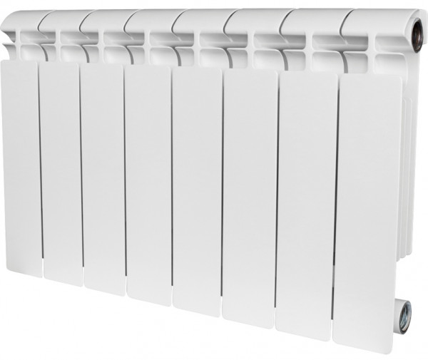 Биметаллический радиатор STOUT ALPHA 350 8 секций (SRB-2310-035008)