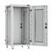Шкаф телекоммуникационный напольный TLK Lite II, IP20, 24U, 1242х600х600 мм (ВхШхГ), дверь: стекло, задняя дверь: металл, боковая панель: сплошная съемная, разборный, цвет: серый, (TFI-246060-GMMM-R-GY)