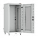 Шкаф телекоммуникационный напольный TLK Lite II, IP20, 24U, 1242х600х600 мм (ВхШхГ), дверь: стекло, задняя дверь: металл, боковая панель: сплошная съемная, разборный, цвет: серый, (TFI-246060-GMMM-R-GY)