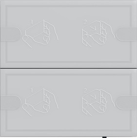Cенс. выкл.Gira 4 KNXKomfort 2-кл. (5002003)