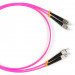 Коммутационный шнур оптический Hyperline, Duplex FC/FC, OM4 50/125, LSZH, Ø 2мм, 10м, цвет: маджента, (FC-D2-504-FC/PR-FC/PR-H-10M-LSZH-MG)