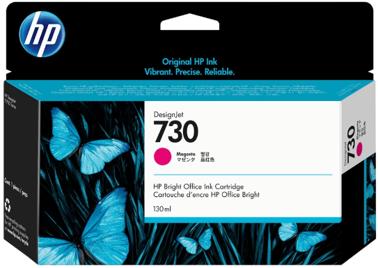 Картридж HP P2V63A (№730) Magenta