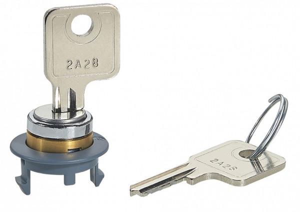 Замок и ключ Legrand, для крышки, для напольной коробки