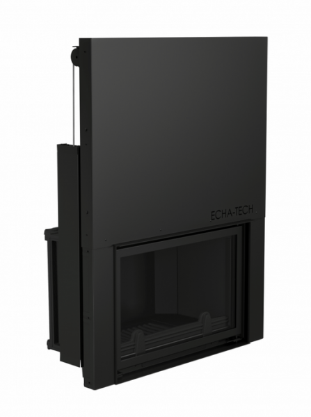 Фронтальная дровяная топка ECT Font/800/G 18 кВт, 784/561, гильотина