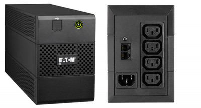 ИБП Eaton 5E, 650ВА, usb кабель в комплекте, линейно-интерактивный, напольный, 148х100х288 (ШхГхВ), 230V,  однофазный, Ethernet, (5E650iUSB)
