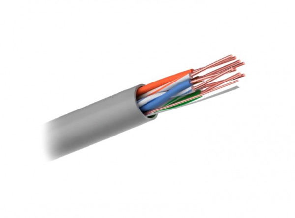 Кабель «витая пара» (LAN) для структурированных систем связи U/UTP-CAT5e 4 пары (внутренний)