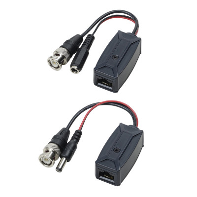 Комплект SC&T, портов: 2, RJ45/BNC, (TTP111HDP-LK)