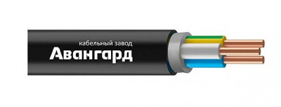 Кабель силовой огнестойкий, не распространяющий горение, с низким дымо- и газовыделением ВВГнг(А)-LS 3х1,5 0,66кВ (Авангард)