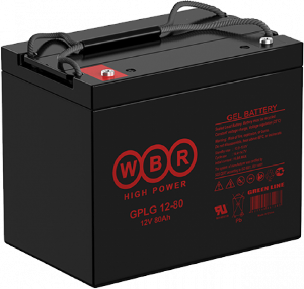 Аккумуляторная батарея WBR GPLG12-80