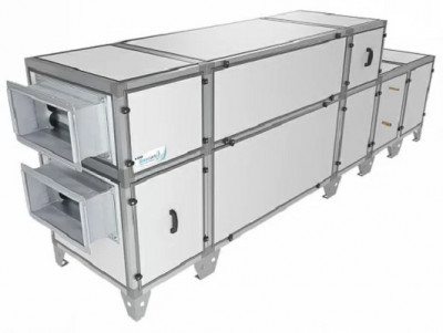 Приточно-вытяжная вентиляционная установка Breezart 4500C Lux RP W PB 22,5-380