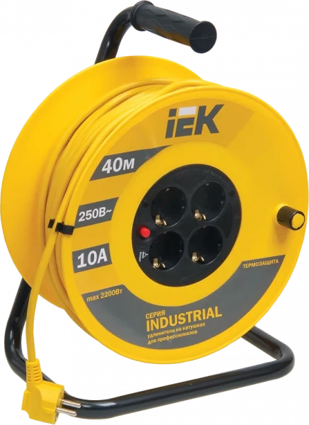 Сетевой удлинитель IEK WKP14-10-04-40