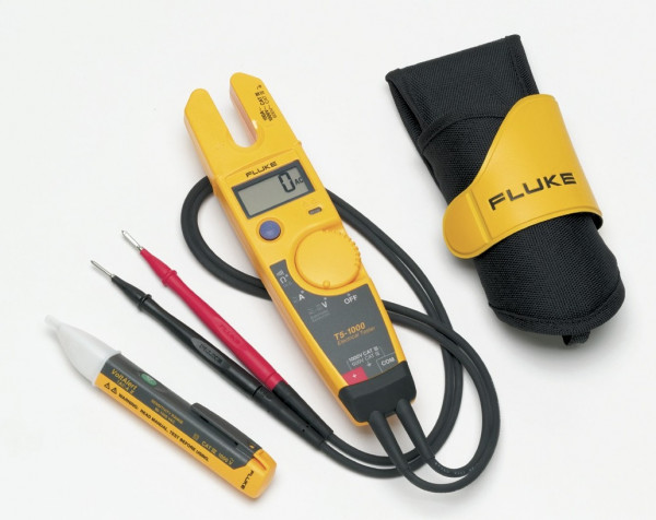 Набор инструментов FLUKE, электрический, с дисплеем, питание: батарейки, корпус: пластик, для определения целостности цепи до 100 А, напряжение 1000В, (2098657)