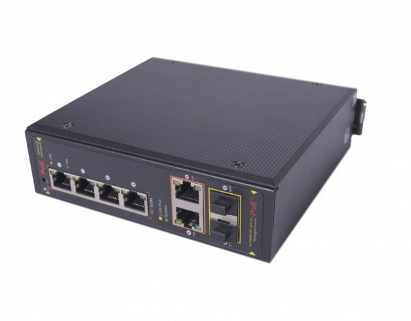 Коммутатор 4-портовый Gigabit Ethernet с PoE CO-PF-4P2F-P505M