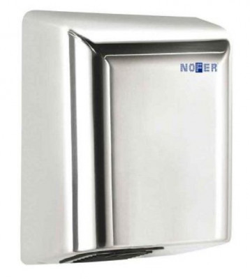 Металлическая сушилка для рук Nofer BIG FLOW 2050 W глянцевая (01451.B)
