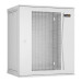 Шкаф телекоммуникационный настенный TLK Lite, 19", 15U, 703х600х450 мм (ВхШхГ), дверь: перфорация, боковая панель: сплошная съемная, разборный, цвет: серый