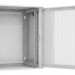 Шкаф телекоммуникационный настенный TLK Lite, 19", 15U, 703х600х450 мм (ВхШхГ), дверь: перфорация, боковая панель: сплошная съемная, разборный, цвет: серый