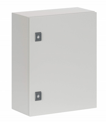 Шкаф электротехнический настенный DKC ST, IP66, 300х400х200 мм (ВхШхГ), дверь: металл, корпус: сталь, цвет: серый, 2 замка, без ручки, (R5ST0342)