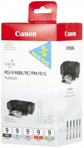 Картридж Canon PGI-9 MBK/PC/PM/R/G