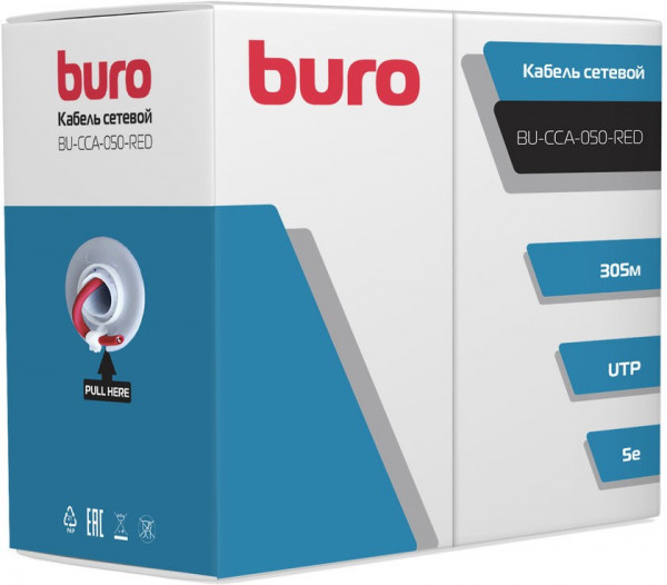 Бухта Buro BU-CCA-050-RED, 305м
