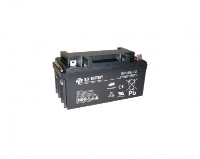Аккумулятор для ИБП B.B.Battery BPS, 174х166х350 мм (ВхШхГ),  необслуживаемый электролитный,  12V/65 Ач, (BB.BPS 65-12)