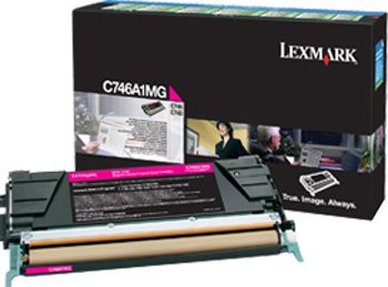 Картридж Lexmark C746A1MG Magenta