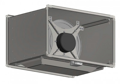 Канальный квадратный вентилятор Shuft TORNADO EC 700x400-31-D