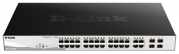 Коммутатор (switch) D-Link DGS-1210-28MP