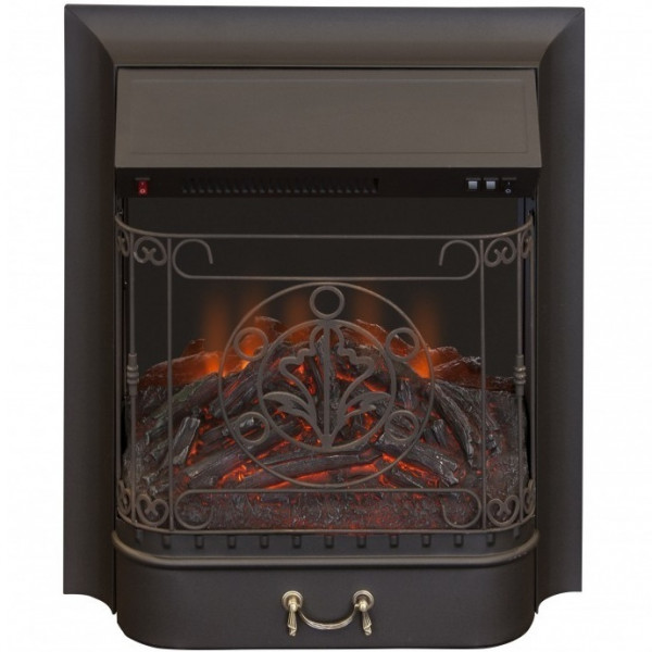 Классический очаг 2D InterFlame Majestic FX M Black/Brass