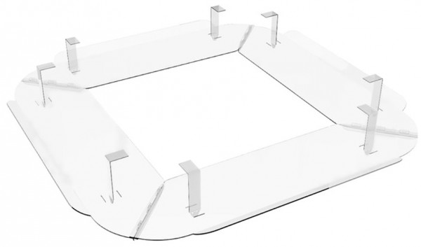Отражатель воздушного потока для кондиционера DIID.TECH Смарт 1050