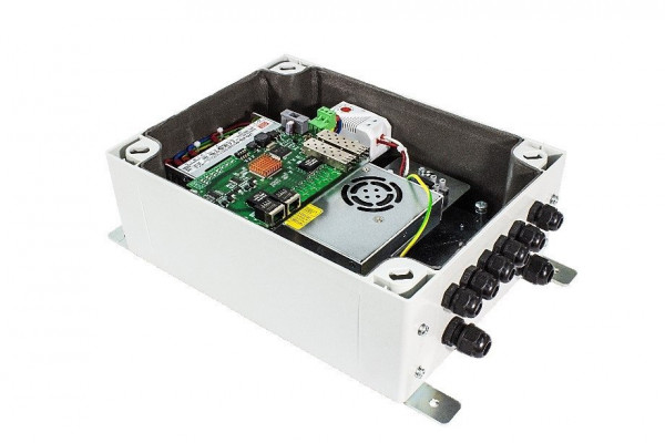 Коммутатор с питанием по PoE Релион-SW-2G-2Poe+/60W-UPS