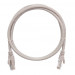 Шнур коммутационный Nikomax, кат. 6, неэкр., U/UTP, RJ45/8P8C, 250 МГц, d 6, 5м, PVC, AWG24, серый, класс Е, (NMC-PC4UE55B-050-GY)