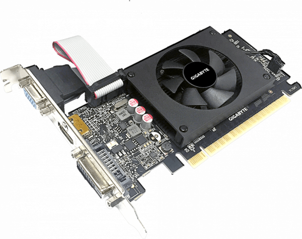 Видеокарта NVIDIA GeForce GT 710 Gigabyte 2Gb (GV-N710D5-2GIL)