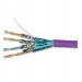Кабель витая пара Belden, S/FTP, 4 пар., кат. 6A, проводник Ø 0,57мм, AWG23, LSZH, 500МГц, 1м (500м), тип прокладки: внутри зданий, цвет: фиолетовый
