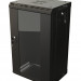 Шкаф телекоммуникационный настенный Hyperline TDB, 10", 6U, 367х370х300 мм (ВхШхГ), дверь: стекло, боковая панель: сплошная съемная, разборный, цвет: чёрный