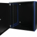 Шкаф телекоммуникационный настенный Datarex, 19", 12U, 490х600х450 мм (ВхШхГ), дверь: металл, боковая панель: сплошная съемная, разборный, цвет: чёрный