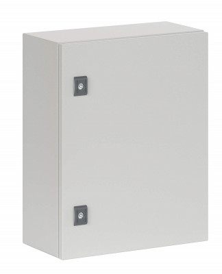 Шкаф электротехнический настенный DKC ST, IP65, 700х500х200 мм (ВхШхГ), дверь: металл, корпус: сталь, цвет: серый, 2 замка, без ручки, (R5ST0752)