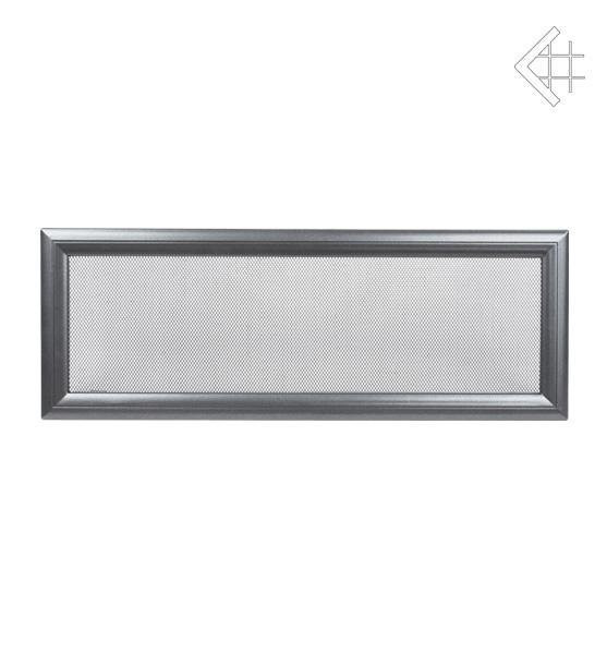 Вентиляционная решетка для камина Kratki 17х49 Оскар графитовая 49OG