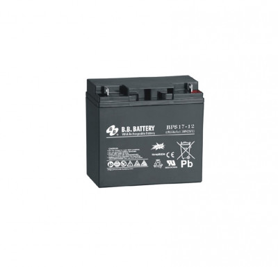 Аккумулятор для ИБП B.B.Battery BPS, 166х76х181 мм (ВхШхГ),  необслуживаемый электролитный,  12V/17 Ач, (BB.BPS 17-12)