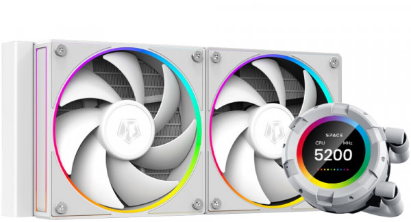 Система жидкостного охлаждения ID-COOLING SL240 WHITE