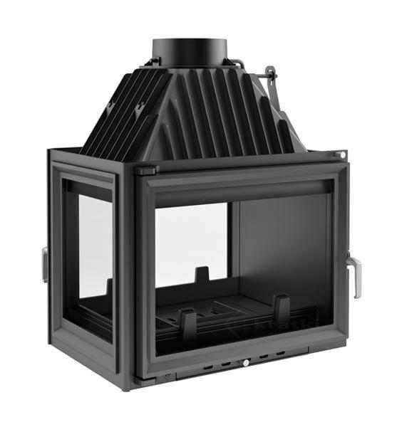 Тоннельная дровяная топка Kratki Zuzia LT(тунель, стекло слева)