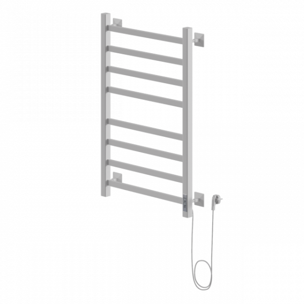 Электрический полотенцесушитель Ника STEP-1 80/40 RAL9016 белый матовый правый тэн