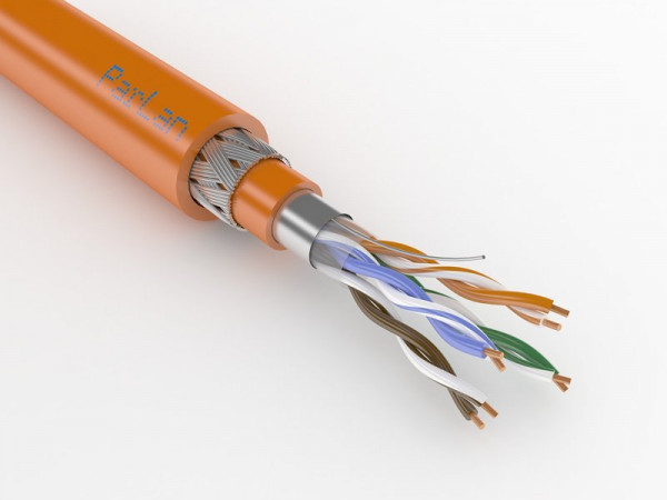 Кабель «витая пара» (LAN) в броне ParLan ARM PS F/UTP Cat5e ZH нг(А)-FRHF 2х2х0,52
