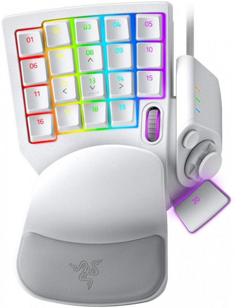 Клавиатура Razer Tartarus Pro Mercury White