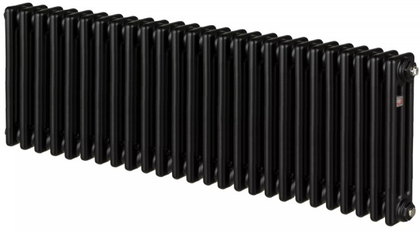 Стальной трубчатый радиатор 3-колончатый Zehnder Charleston 3057/26/1270/RAL 9217