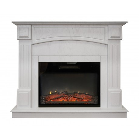 Электрокамин с широким очагом 2D Real-Flame Carolina 25,5/24 WT с очагом Kendal 24