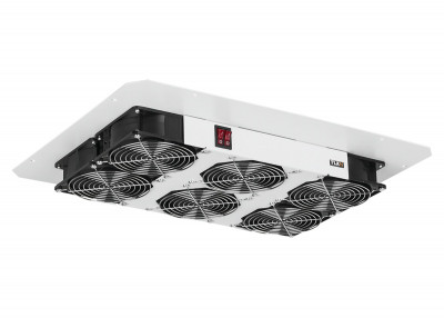 Вентиляторный модуль TLK, 220V, вентиляторов: 6, 53 дБ, поток: 990 м3/ч, для напольного шкафа, цвет: серый