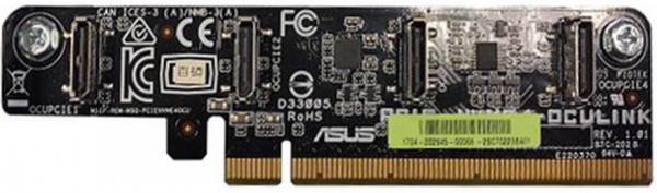 Плата расширения ASUS 4 NVME Upgrade KIT (90SKC000-M5XBN0)